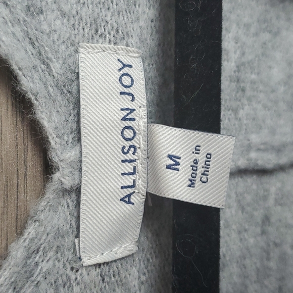 Allison Joy Cardigan Sweater in Gray - Picture 2 of 7